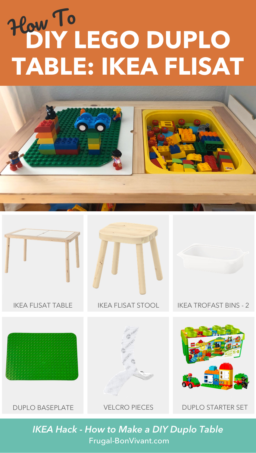 Duplo + Kinetic Sand Sensory Bin - Toddler at Play