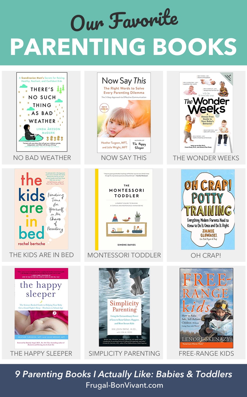 Best Parenting Books for Toddlers: 9.5 That I Actually Liked!