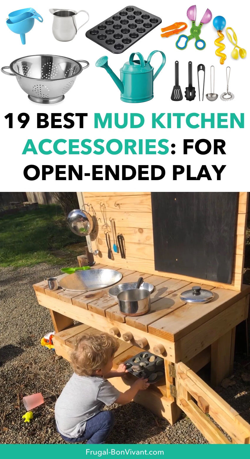Mud Kitchen Accessories Kit