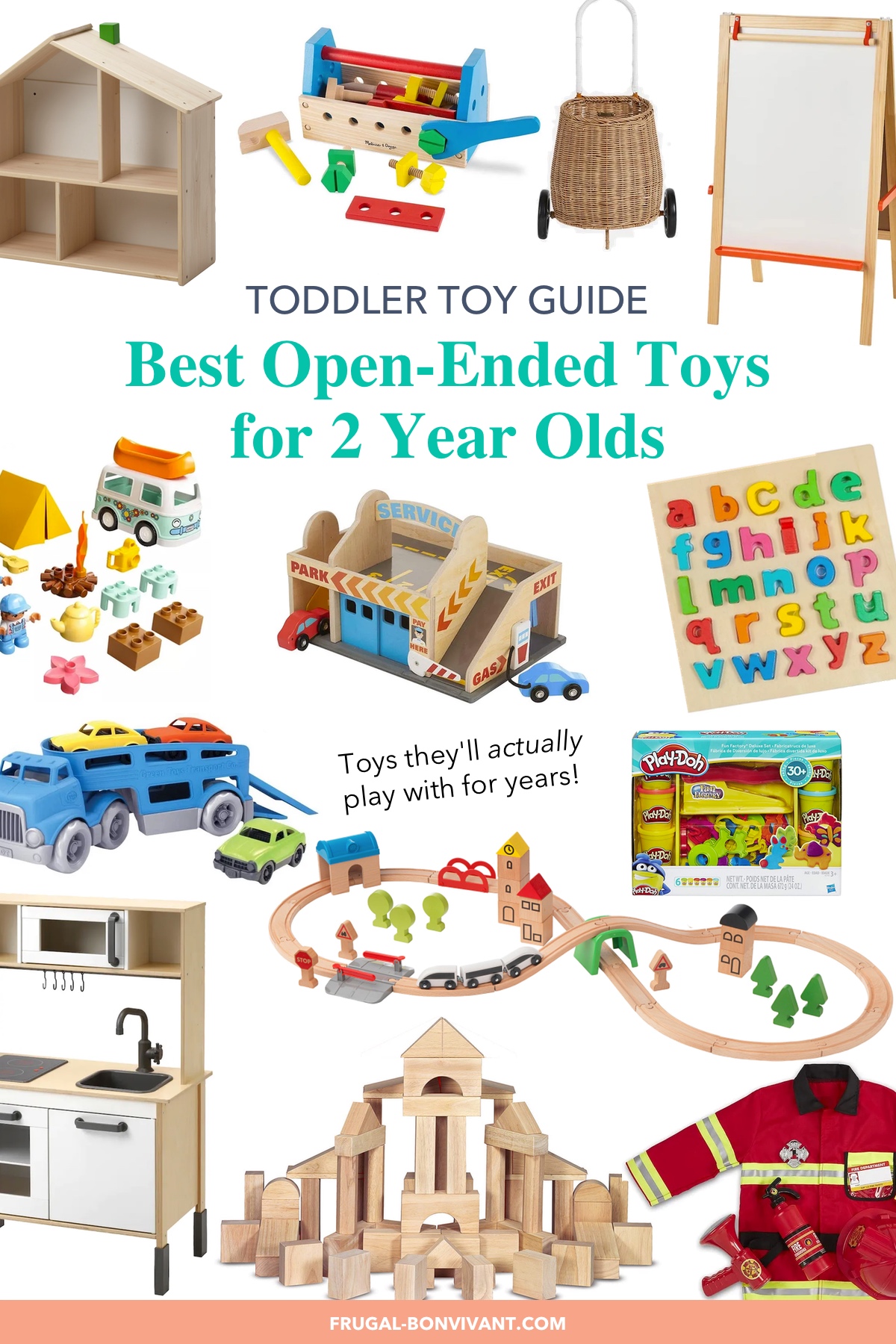 Best Open Ended Toys for 2 Year Olds & Toddlers for Years of Play!
