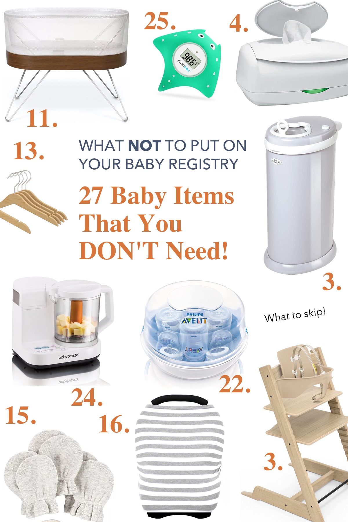 27 Baby Items You Don t Need What NOT To Put On Baby Registry